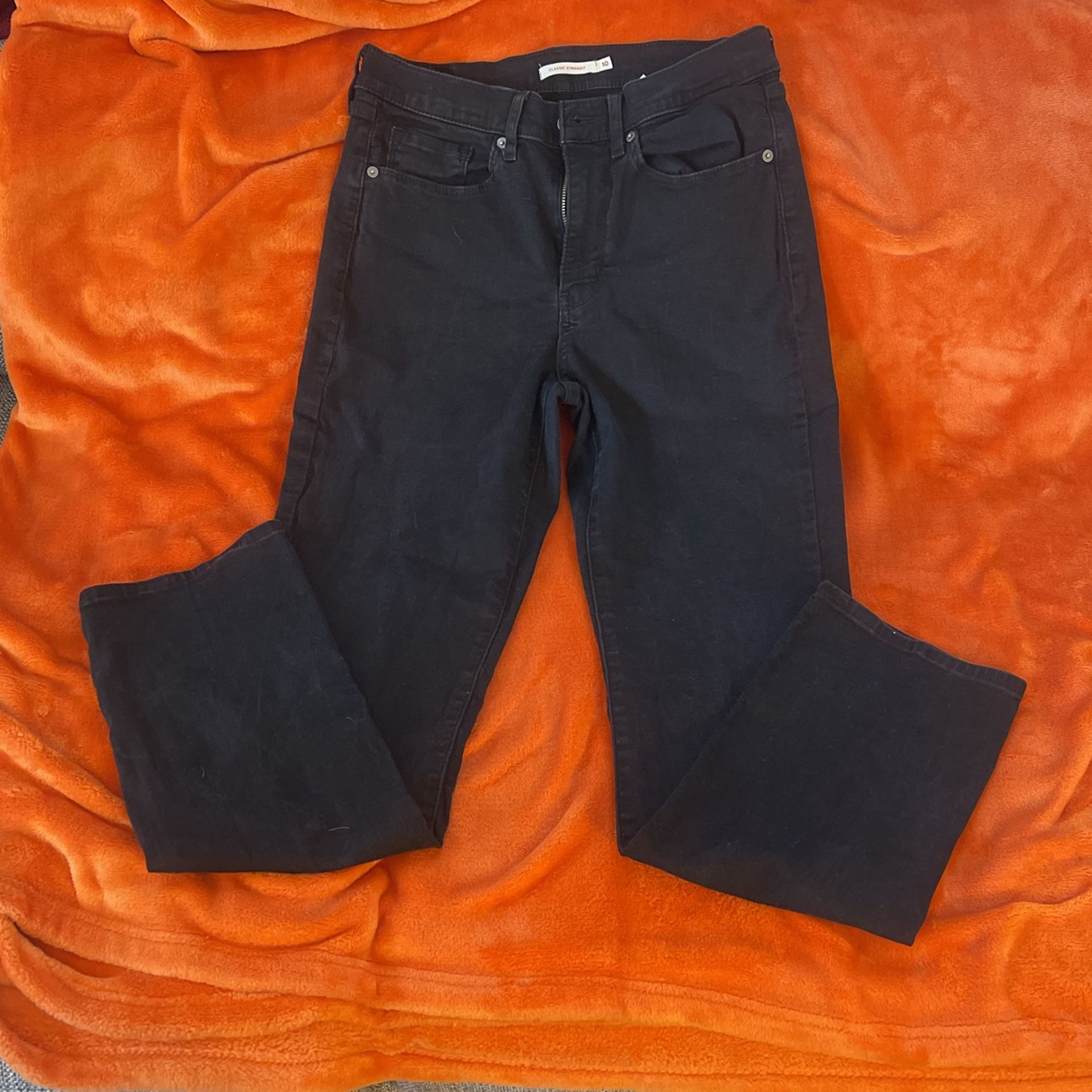 Black Levi classic straight 30/32
