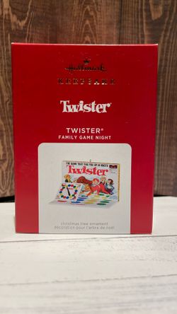Hallmark Keepsake Family Game Night TWISTER Ornament 2021