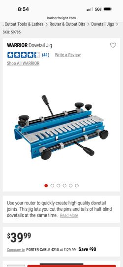 WARRIOR Dovetail Jig