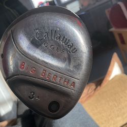 Callaway Big Bertha 3+ Fairway Wood 
