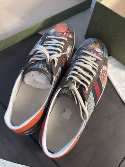 Gucci Ace GG Supreme Disney Sneakers – Size 15 (Rare Size) 🔥