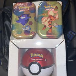 Pokémon’s Two 151 Mini Tins & Pokeball