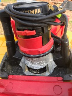Craftsman professional electronic router