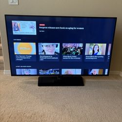 Samsung 60” Class UN60JU6390F 4K UHD Smart TV With Built-in Wi-Fi