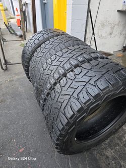 4 used tires Lt35x12.50r20 Toyo RT Open Country $250.00 all FIRM PRICE, FIRM PRICE FIRM PRICE, FIRM PRICE