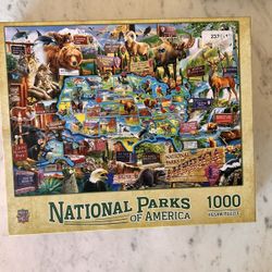 Master Pieces National Parks Of America - 1000 Piece Puzzle