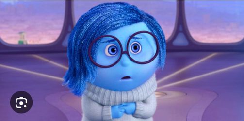 Sadness costume accessories. ￼