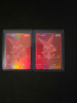 Victini Holo Pokémon Cards Lot of 2