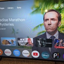 50in SONY 4K LED With Google TV Class X80K