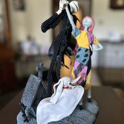 Possible Dreams Disney 25th Anniversary Jack Sally Zero Figurine