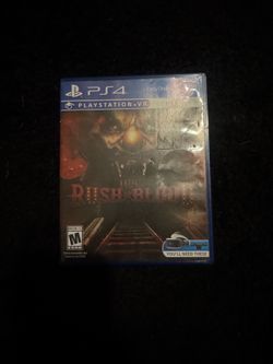 Until Dawn Rush of Blood PS4, PSVR1