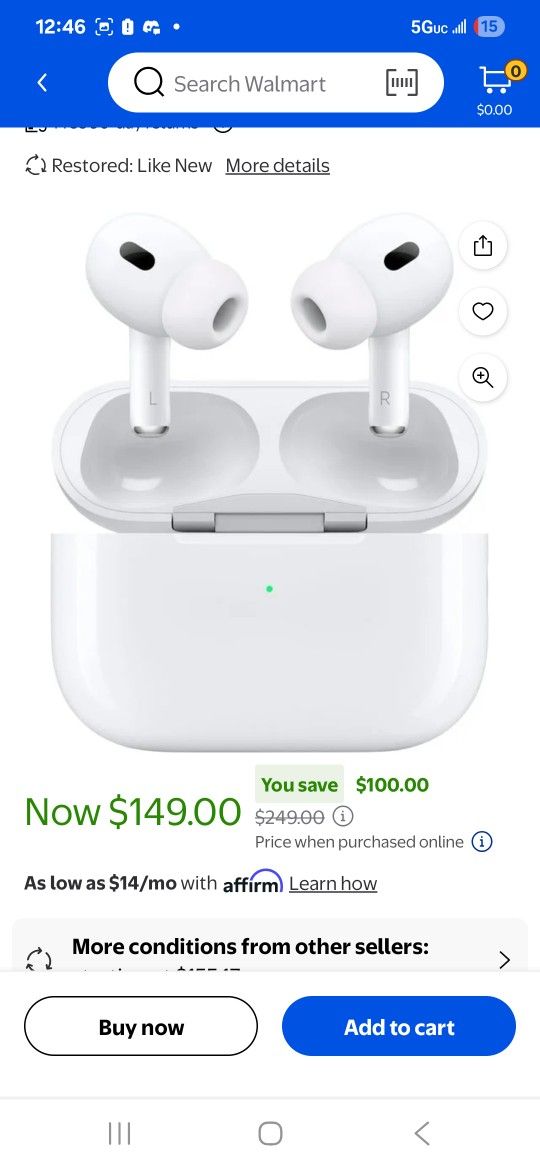 Airpod Pro 2 2nd Gen Lightly Used