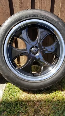 22" Claus Ettensberger rims and tires!!
