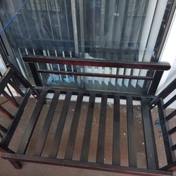 FREE Twin Size Foldable FRAME ONLY. Solid Wood