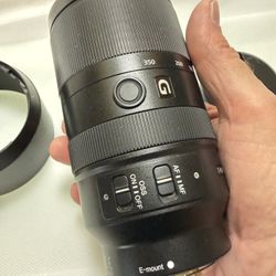 Sony Alpha 70-350mm F4.5-6.3 G OSS Super-Telephoto APS-C Lens