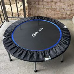 BCAN 48" Trampoline with bar