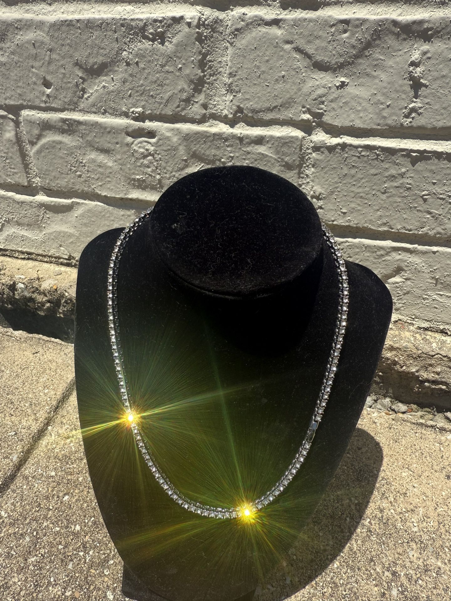 Lab Diamond Tennis Chain