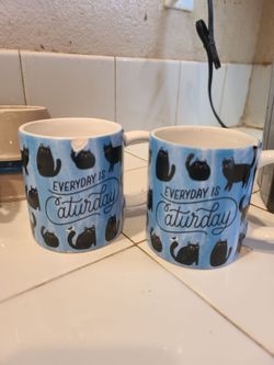 Mugs $2 for both