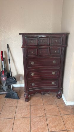 Dresser and nightstands