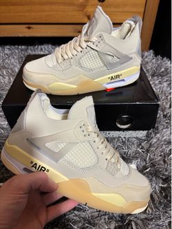Jordan 4 Off-White Size 8 Men’s collab sneakers