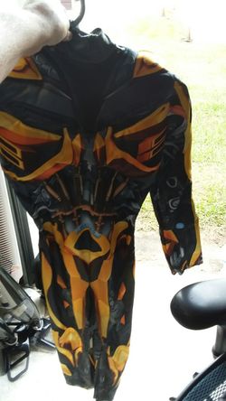 Bumblebee Transformer costume without mask