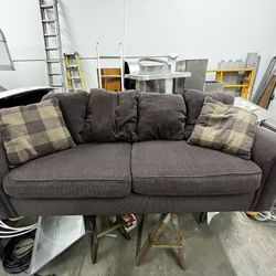 Couch/Sofa, Brown, Hideaway Bed
