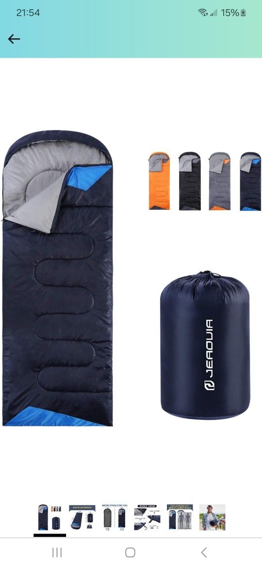 Sleeping Bag And Towel