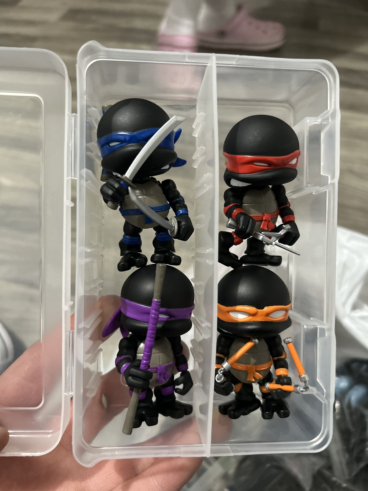 Tmnt Comic Con Exclusives Stealth 4 Pack
