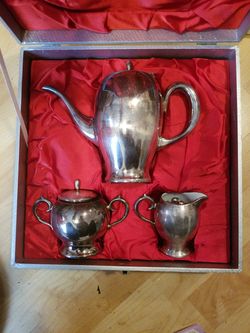 Silver plated set