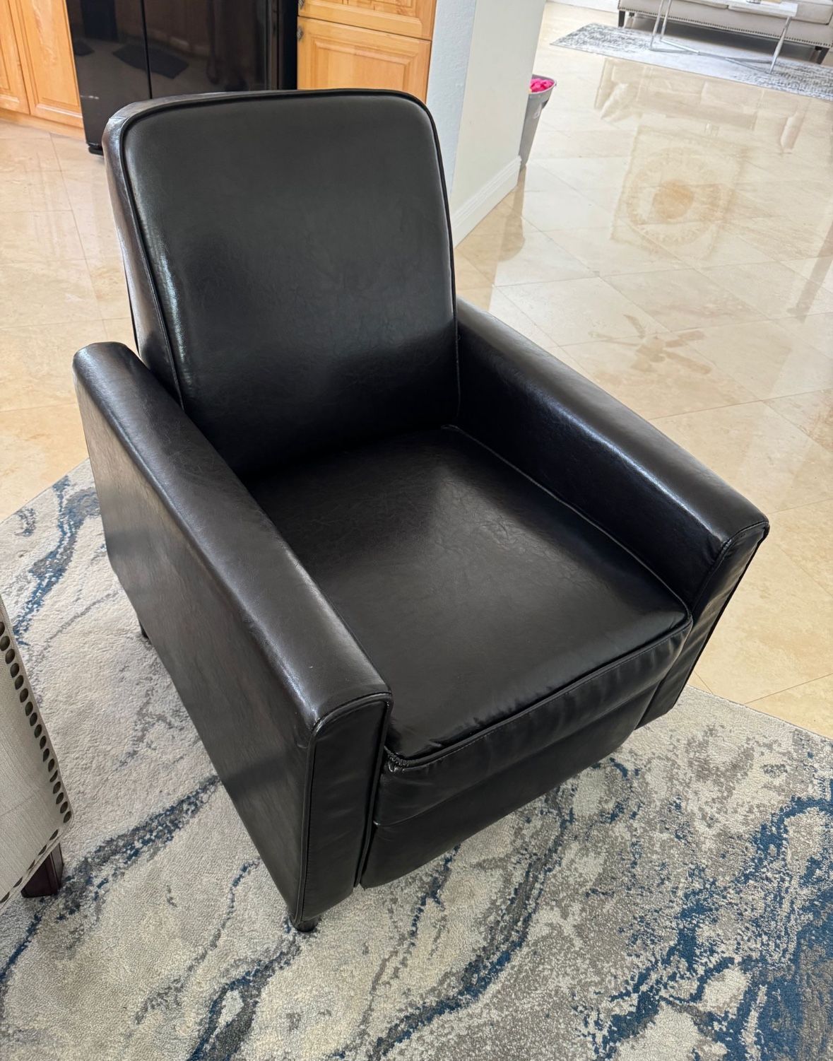 Black Recliner Chair