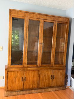 China hutch and dining table