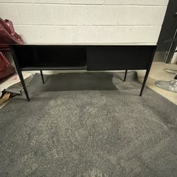 West Elm Black Metal Tv Stand $40