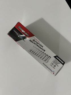 Snap On 10 pc 1/4" Drive 12-Point SAE Flank Drive