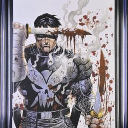 Punisher #1 - CGC 9.8 - Kirkham Variant - Marvel 2022