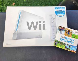 Nintendo Wii Console with Wii Sports
