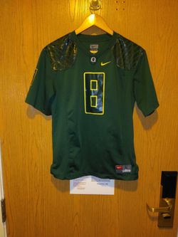Women's Oregon Ducks #8 Mighty Oregon Jersey Size Medium