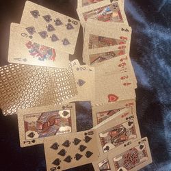 Gold deck of cards