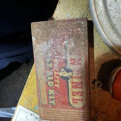 Vintage First Aid Kit Tin 