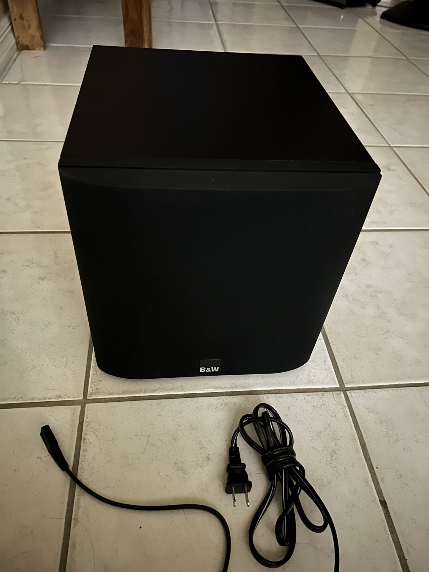 B&W ASW608 Powered Subwoofer