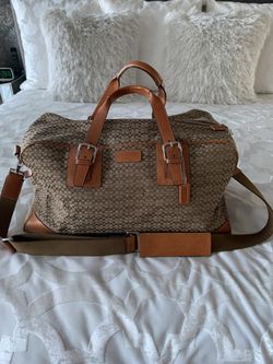 Coach Duffle Travel Bag