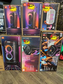JBL PartyBox Bluetooth Speakers Take One Home Today In Payments $0 Down Please Read Description