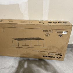 Fleximount 4x8 foot overhead garage storage white