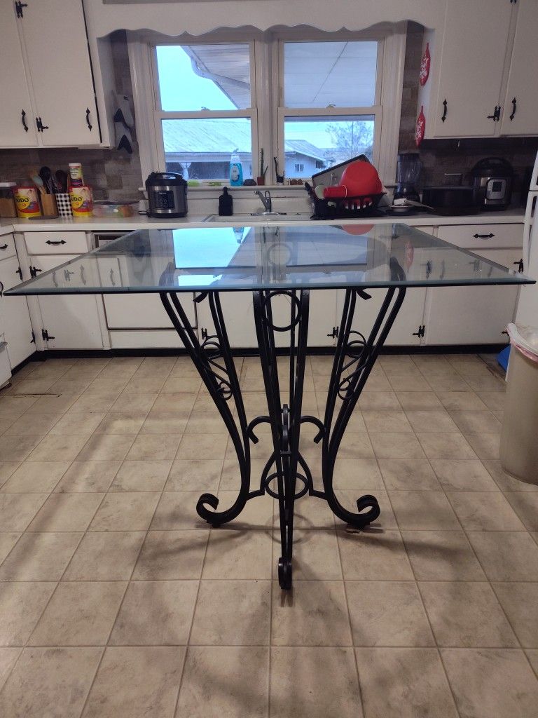 Glass Kitchen Table