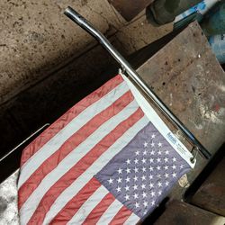boat flag and holder rod
