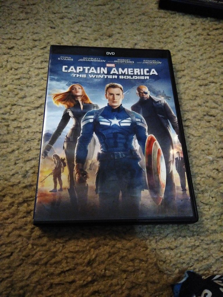 Captain America: The Winter Soldier DVD Movie