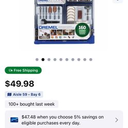 Dremel 160pc