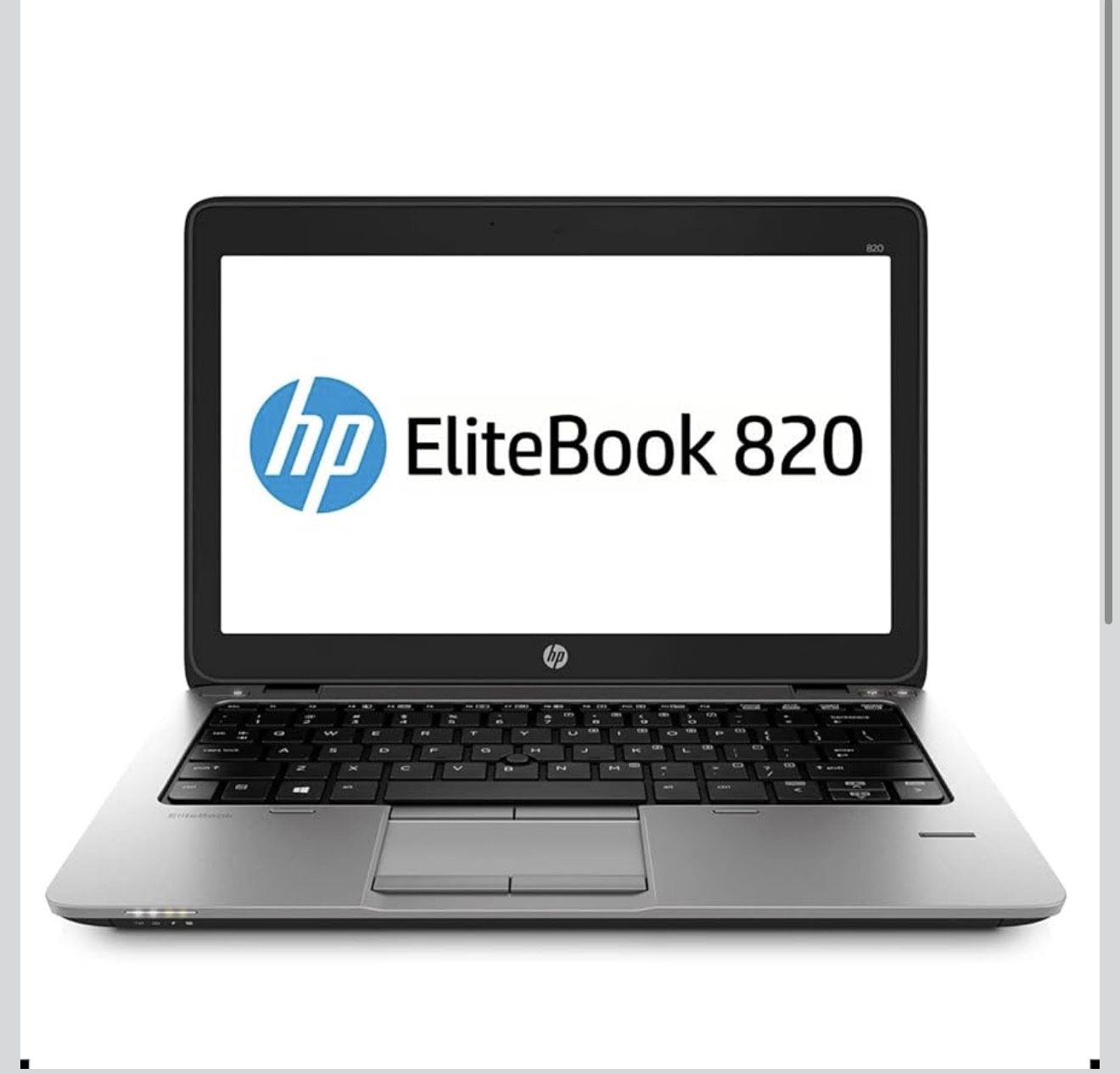 HP EliteBook 820 G1 12.5in Laptop, Intel Core i5-4300U 1.9GHz, 8GB Ram, 500GB Hard Drive, Windows 10 Pro 64bit 