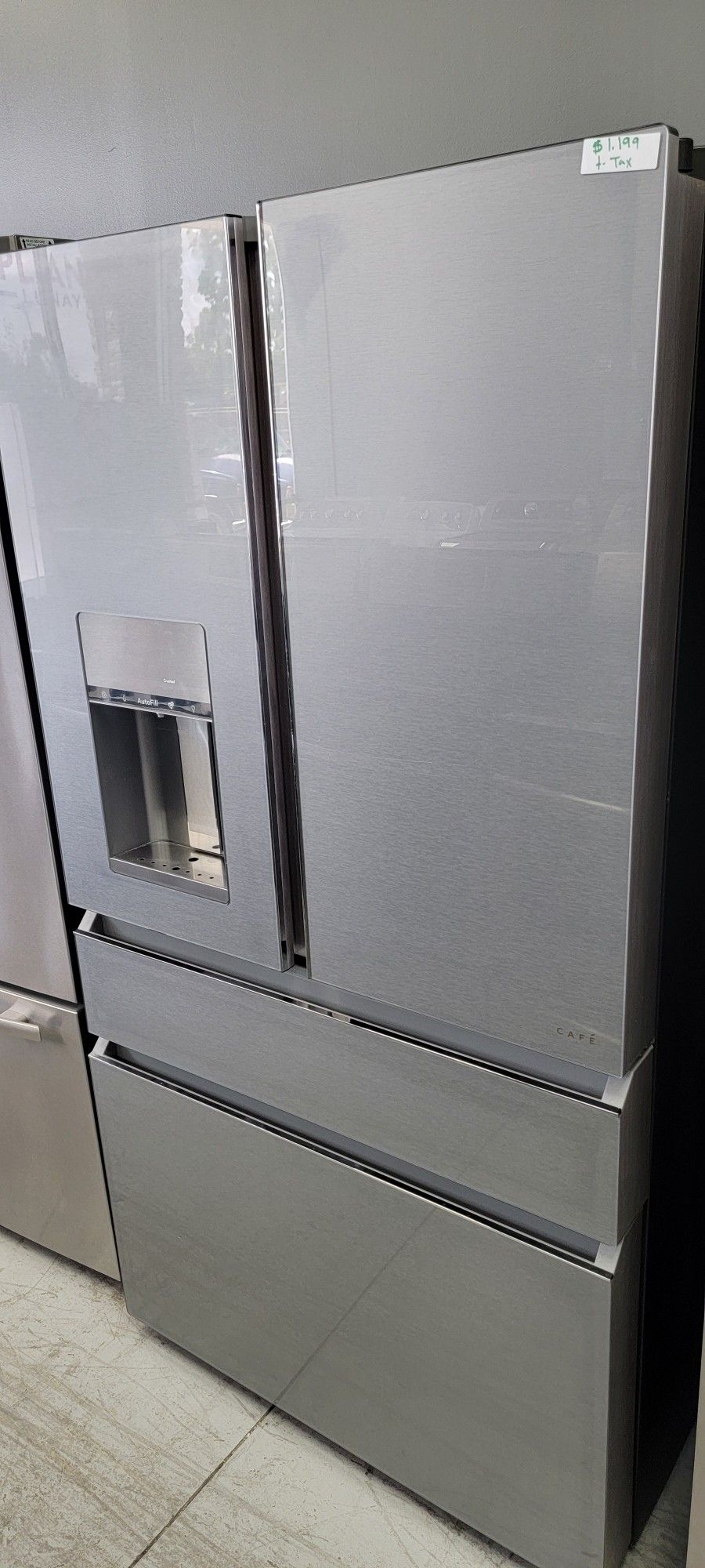 Stainless Cafe French 4 door  With Warranty Delivery Available Fee depends on Address 🏠 🚚 🛻