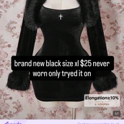 black dress with cropped sweater 