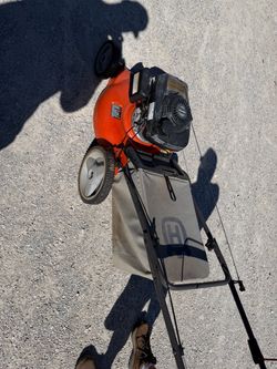 Husqvarna Gas Push Lawn Mower with Bag